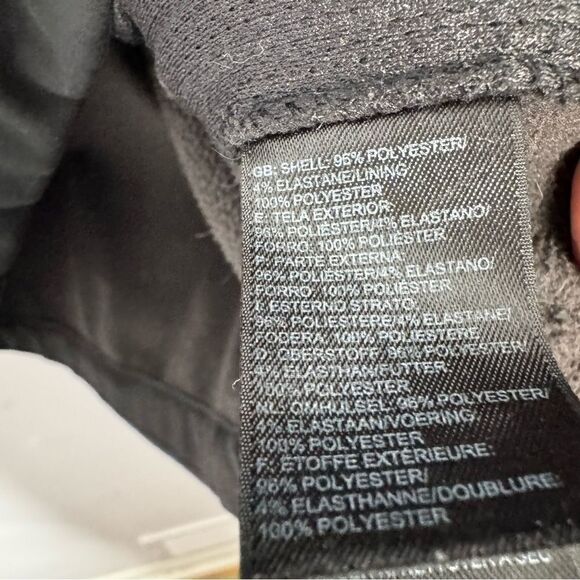 The North Face black zip up jacket size large - Picture 4 of 5